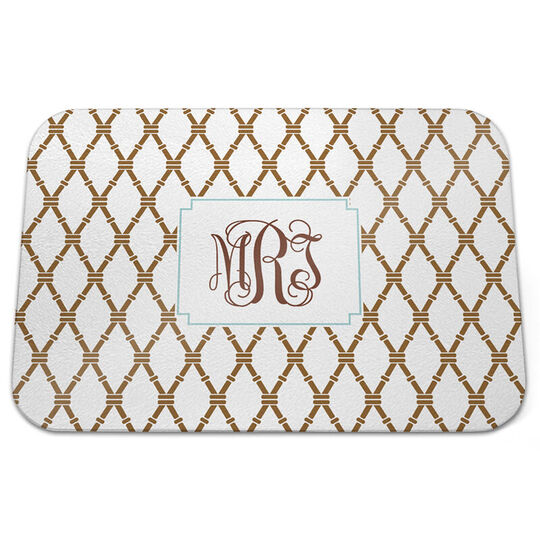 Bamboo Brown and Slate Glass Cutting Board